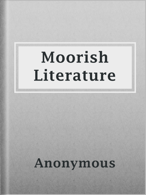 Title details for Moorish Literature by Anonymous - Available